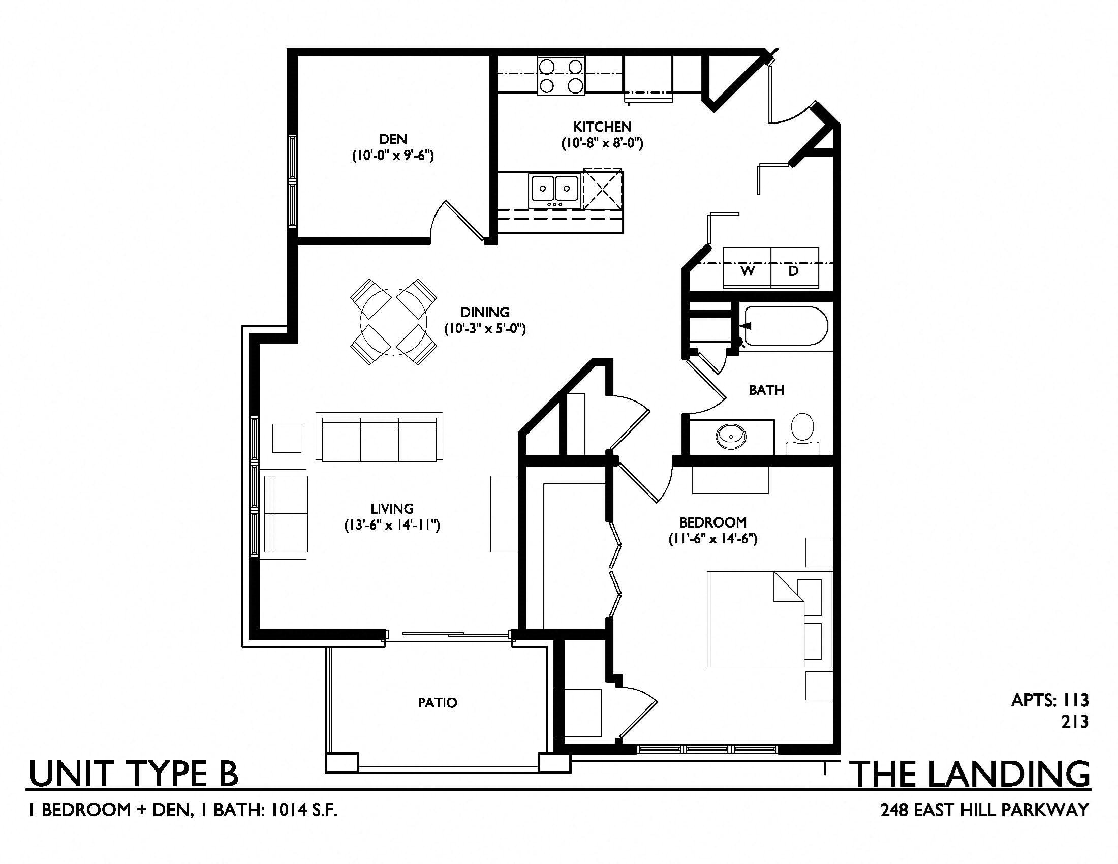 B Floor Plan 10